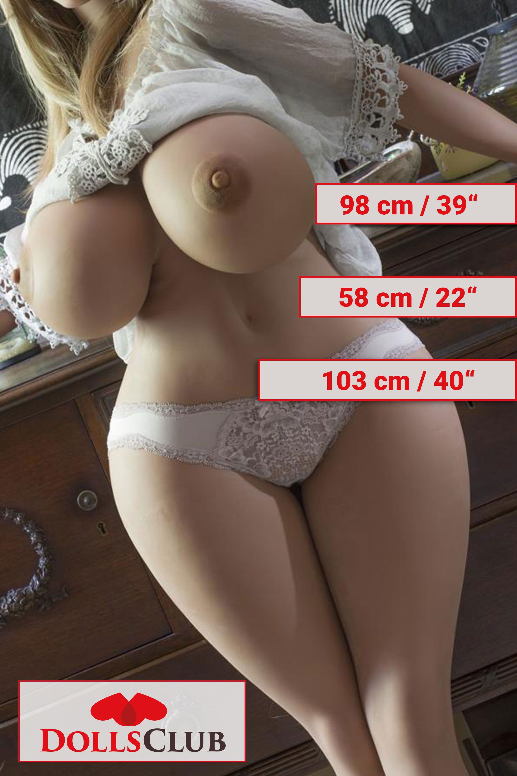 160cm / 5ft3 M-Cup WM Doll with big butt