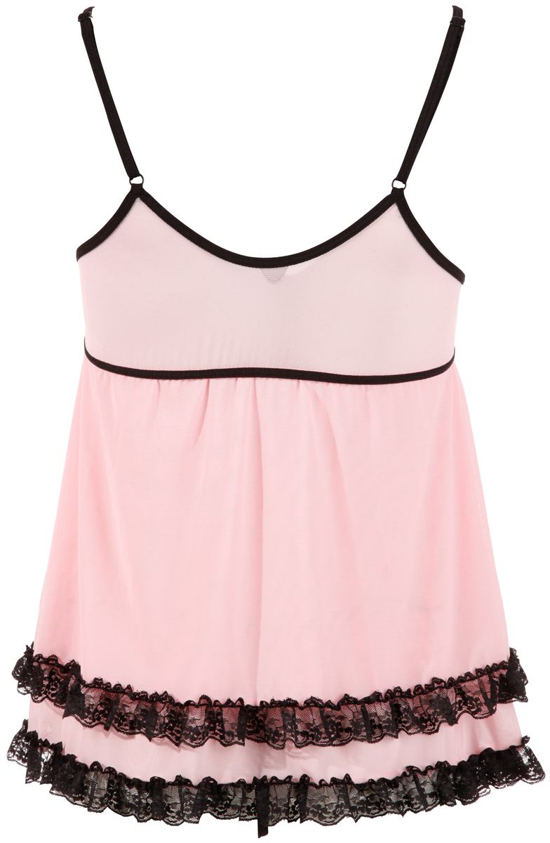 Babydoll-Set in Rosa