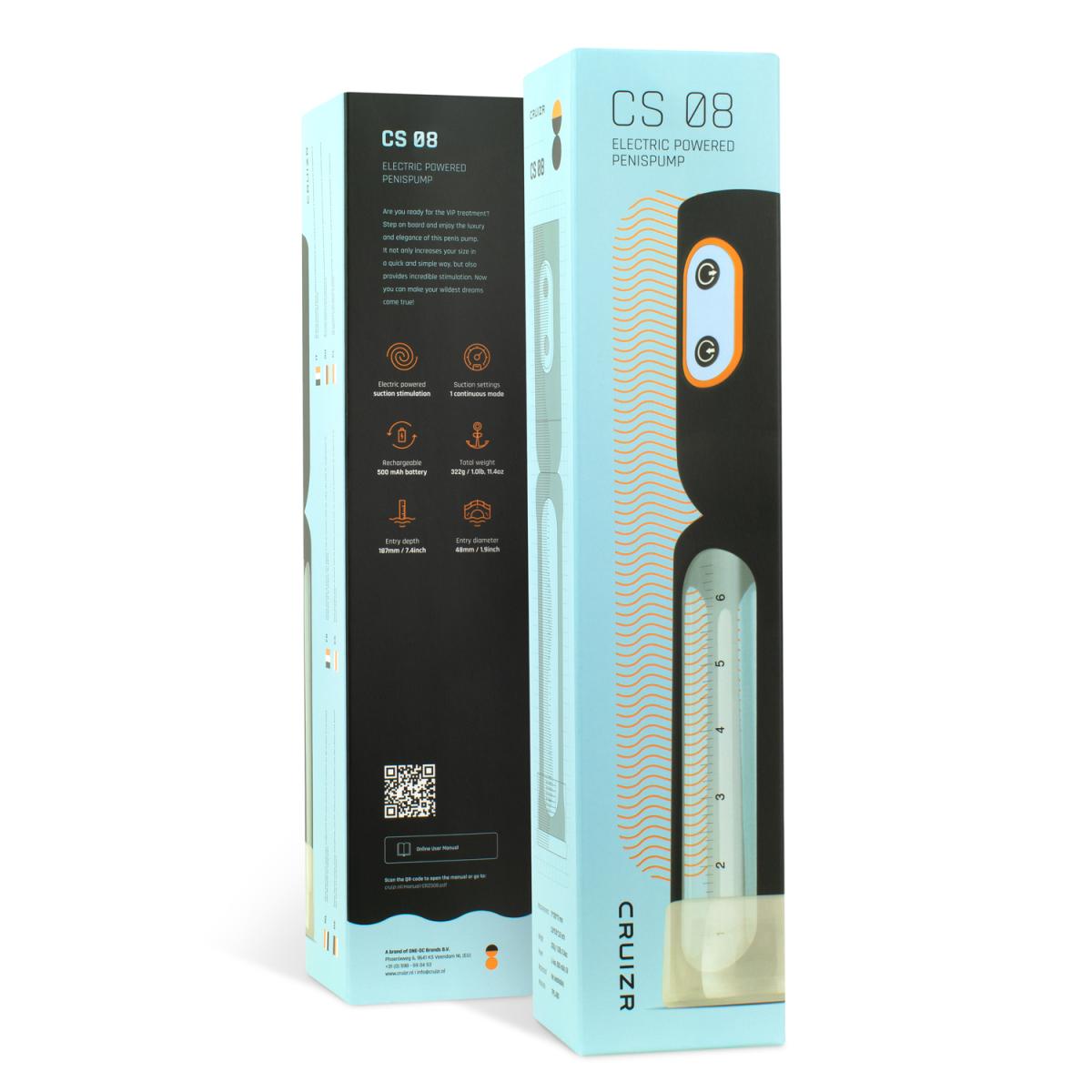 Masturbator CS08 | Penis pump with suction function