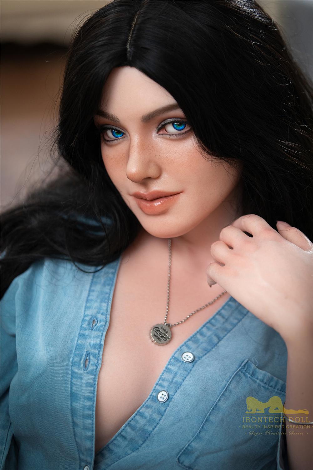 Silicone Sex Doll Ivy | Black Haired Real Doll