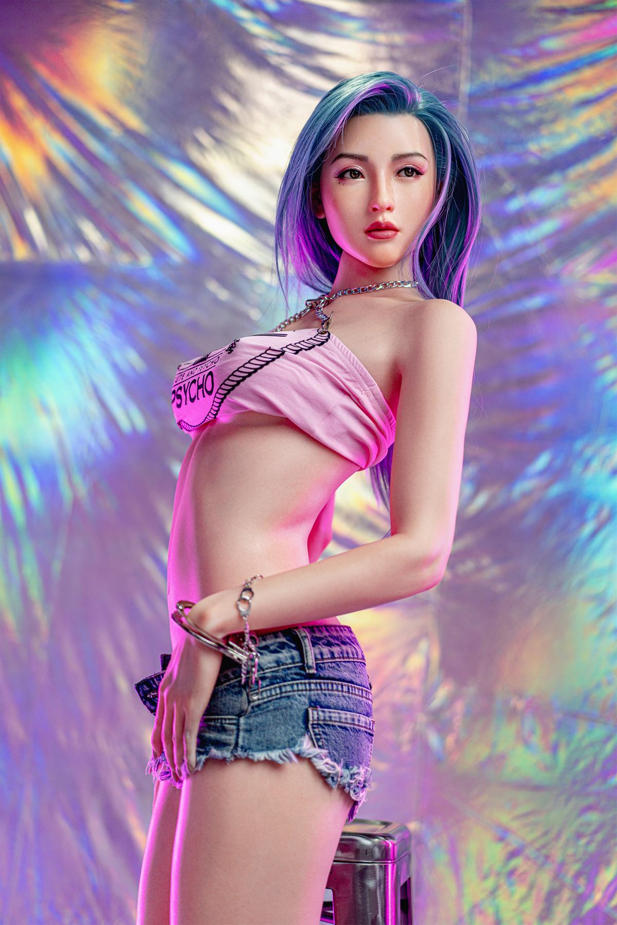 Silicone Sex Doll Jazz | Sexy Punk Asian Girl