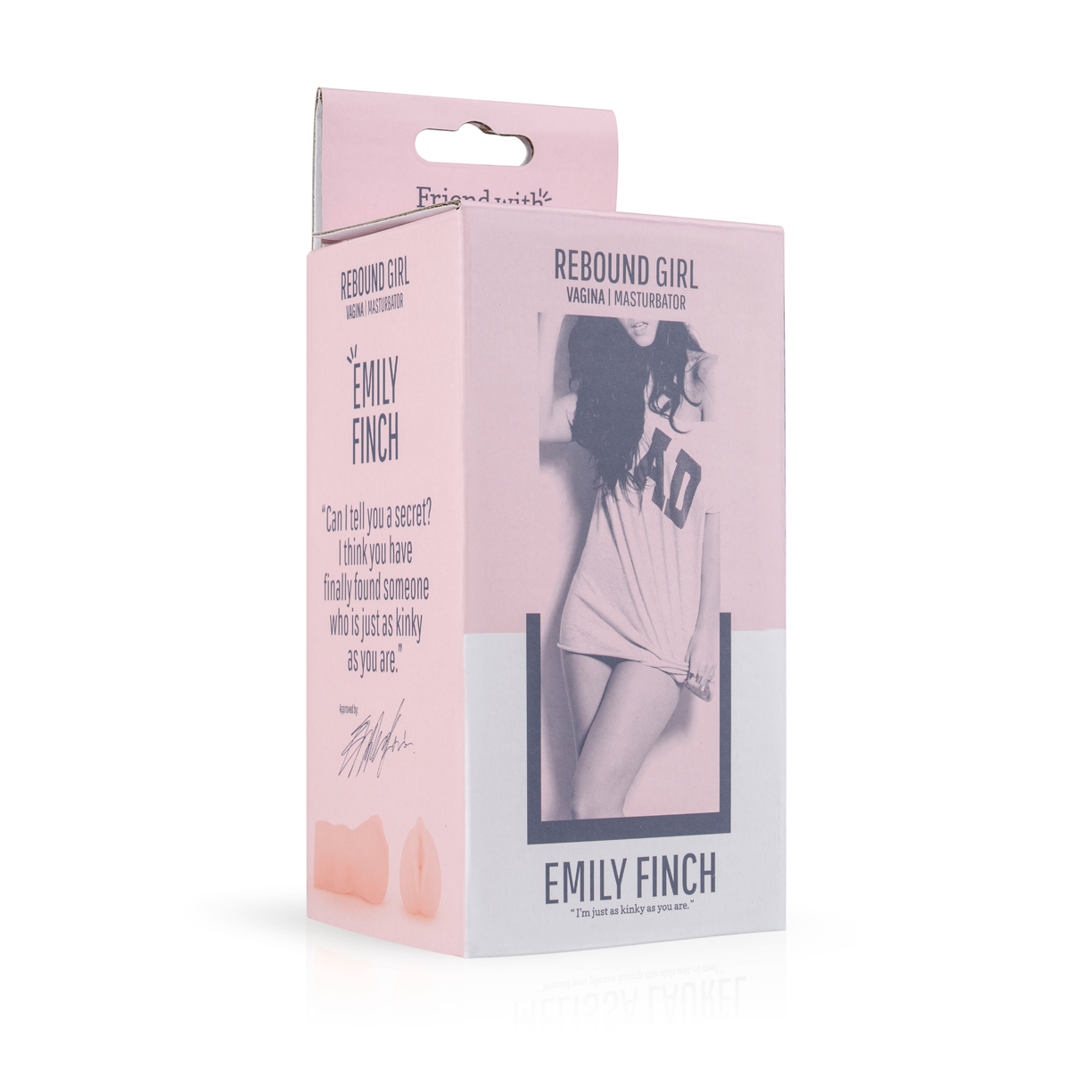 Masturbator Emily Finch | Pocket pussy with penetration
