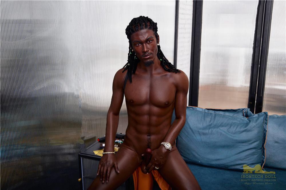 Black Male Silicone Sex Doll Bill