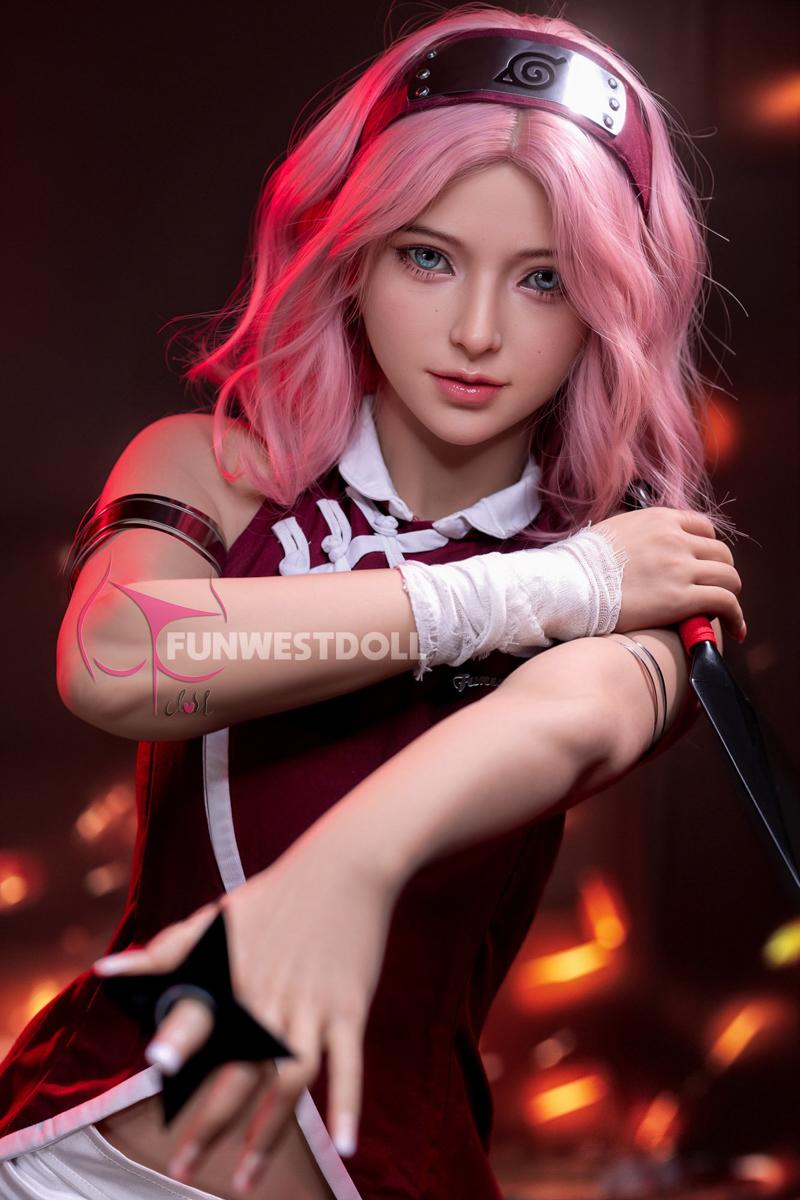 Sex doll Alice | Teen sexdoll with pink hair