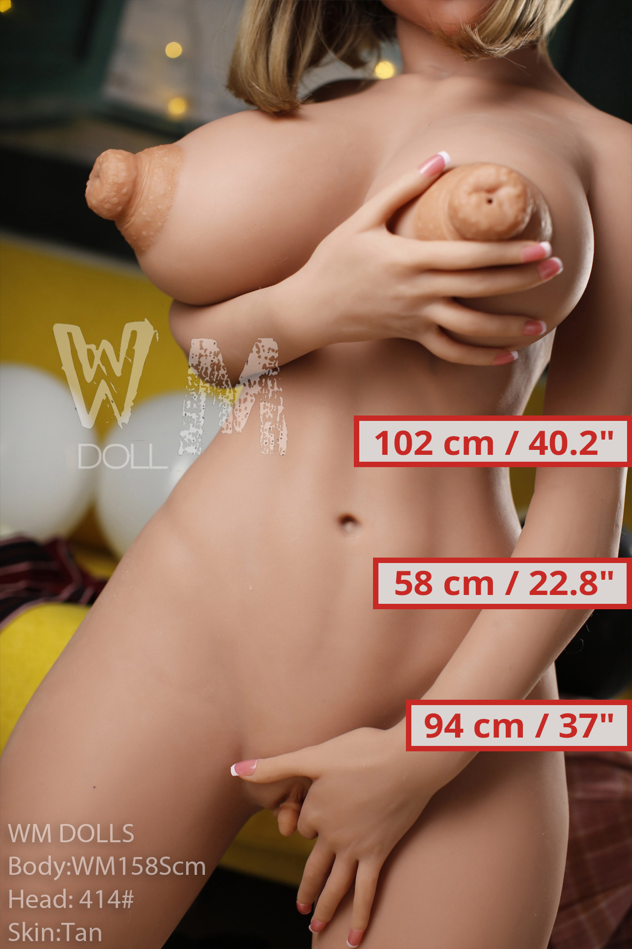 158cm | 5ft2 J Cup Classic WM Doll