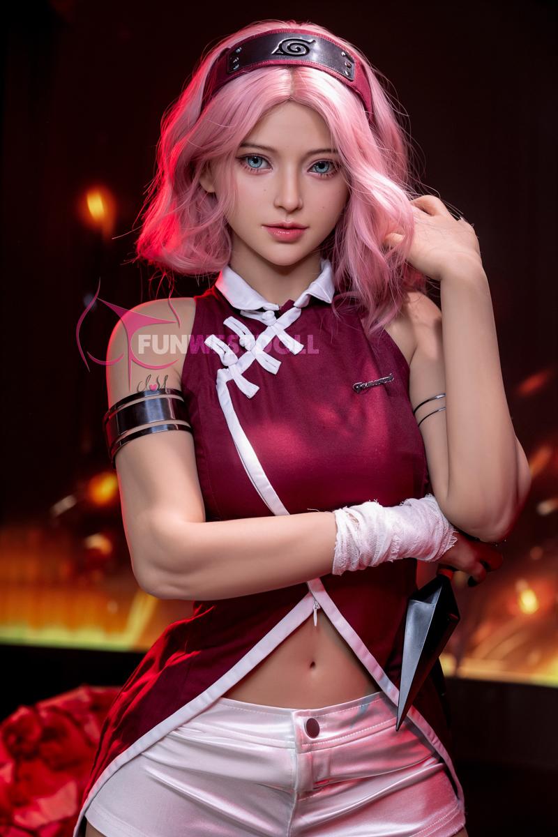 Sex doll Alice | Teen sexdoll with pink hair