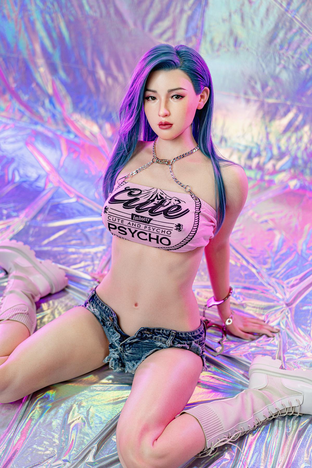 Silicone Sex Doll Jazz | Sexy Punk Asian Girl